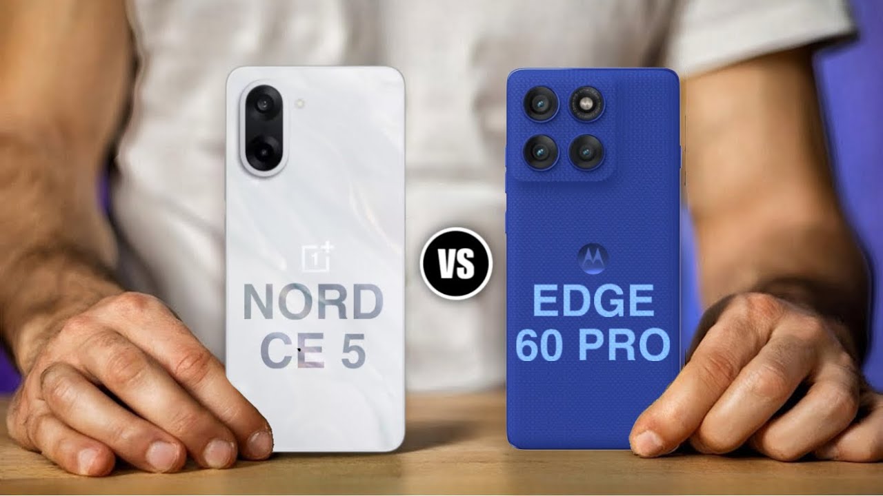 OnePlus Nord CE 5 vs Motorola Edge 60 Pro