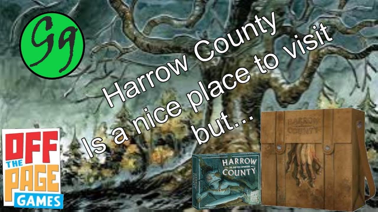 GG Unboxing Harrow County Satchel edition by Off Page Games