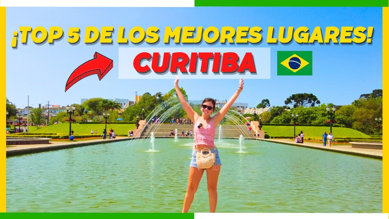 CURITIBA - BRASIL (4K) 🇧🇷 &iexcl;5 LUGARES IMPERDIBLES! Y &iexcl;Gratis! |