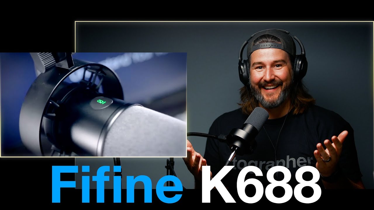 Fifine K688 USB & XLR Microphone