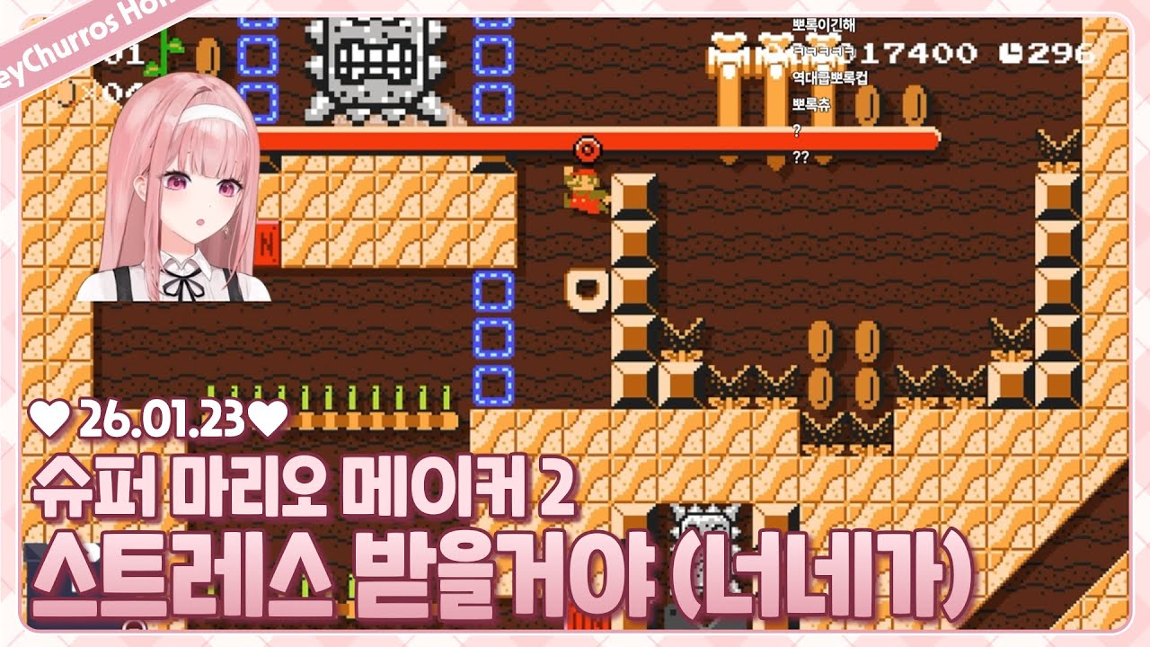 스트레스 많이 받을거야... (너네가) [슈퍼 마리오 메이커 2]