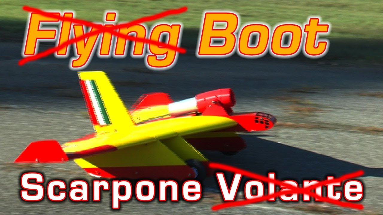 SCARPONE VOLANTE: TENTATIVI DI DECOLLO...