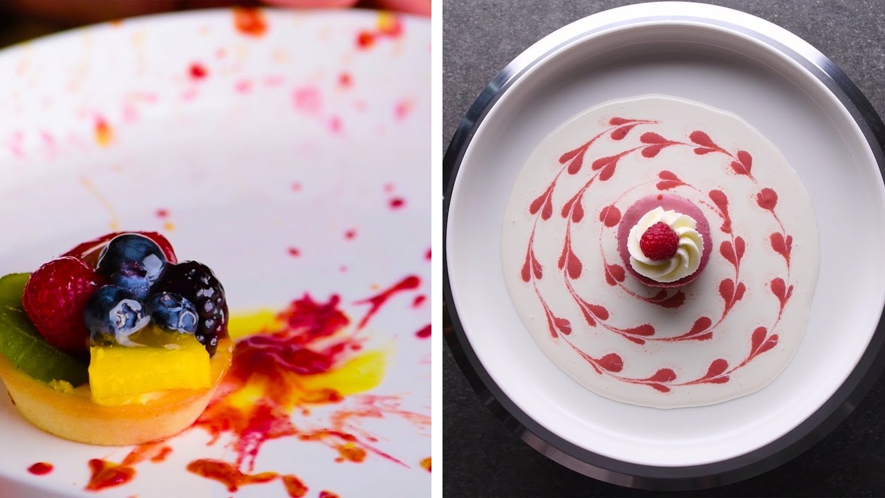 How to Garnish a Plate! | Plate Decorating Ideas and Hacks by So Yummy