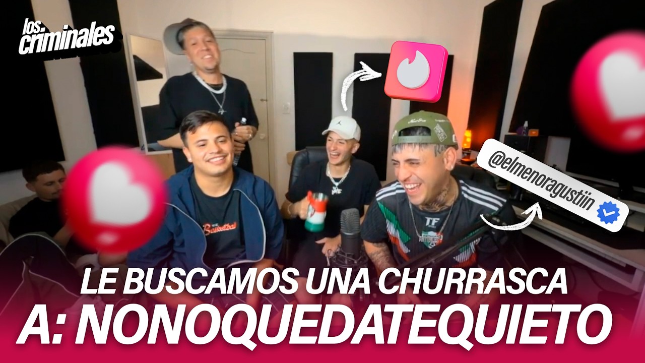 Le buscamos una CHURRASQUITA a #NONOQUEDATEQUIETO con @menorantigiles 🥰💞 | @LosCriminalesOk