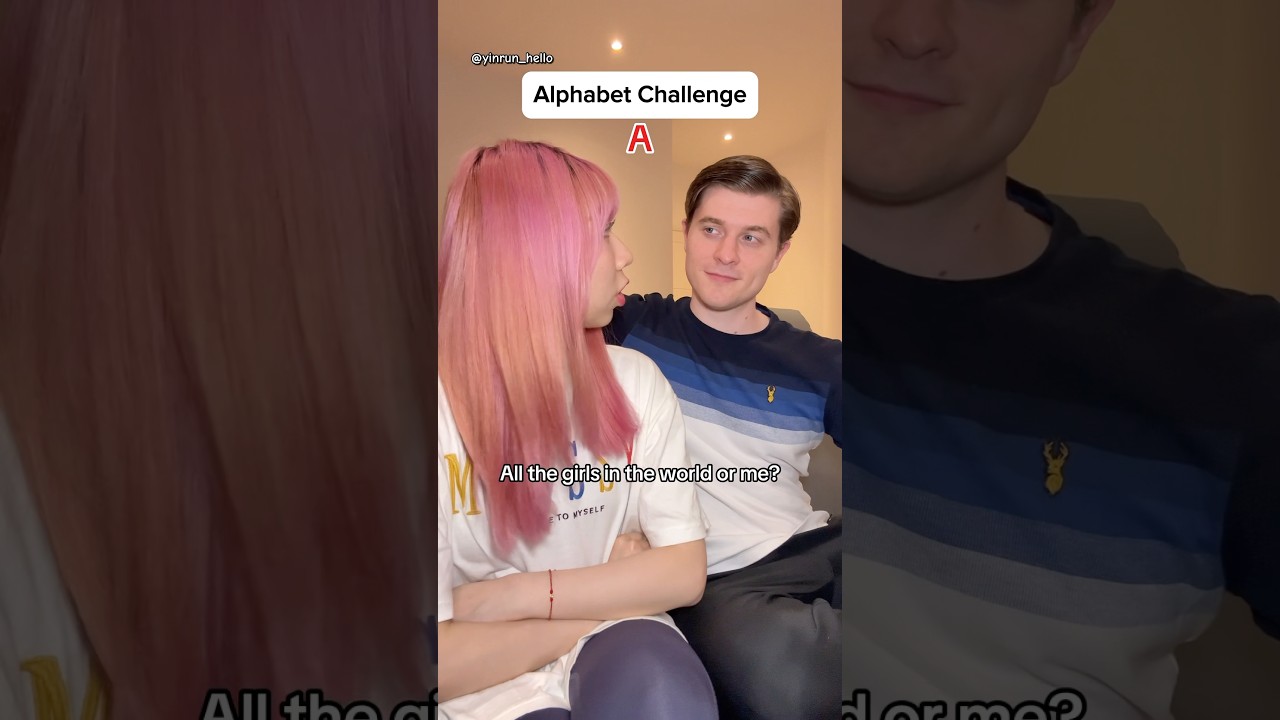 Z had me crying 🤣🤣🤣 #alphabet #couplechallenge #trending #challenge #couple #love #husband