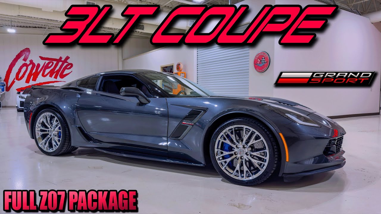 2017 Watkins Glen Z07 Package C7 Grand Sport на выставке Corvette World!