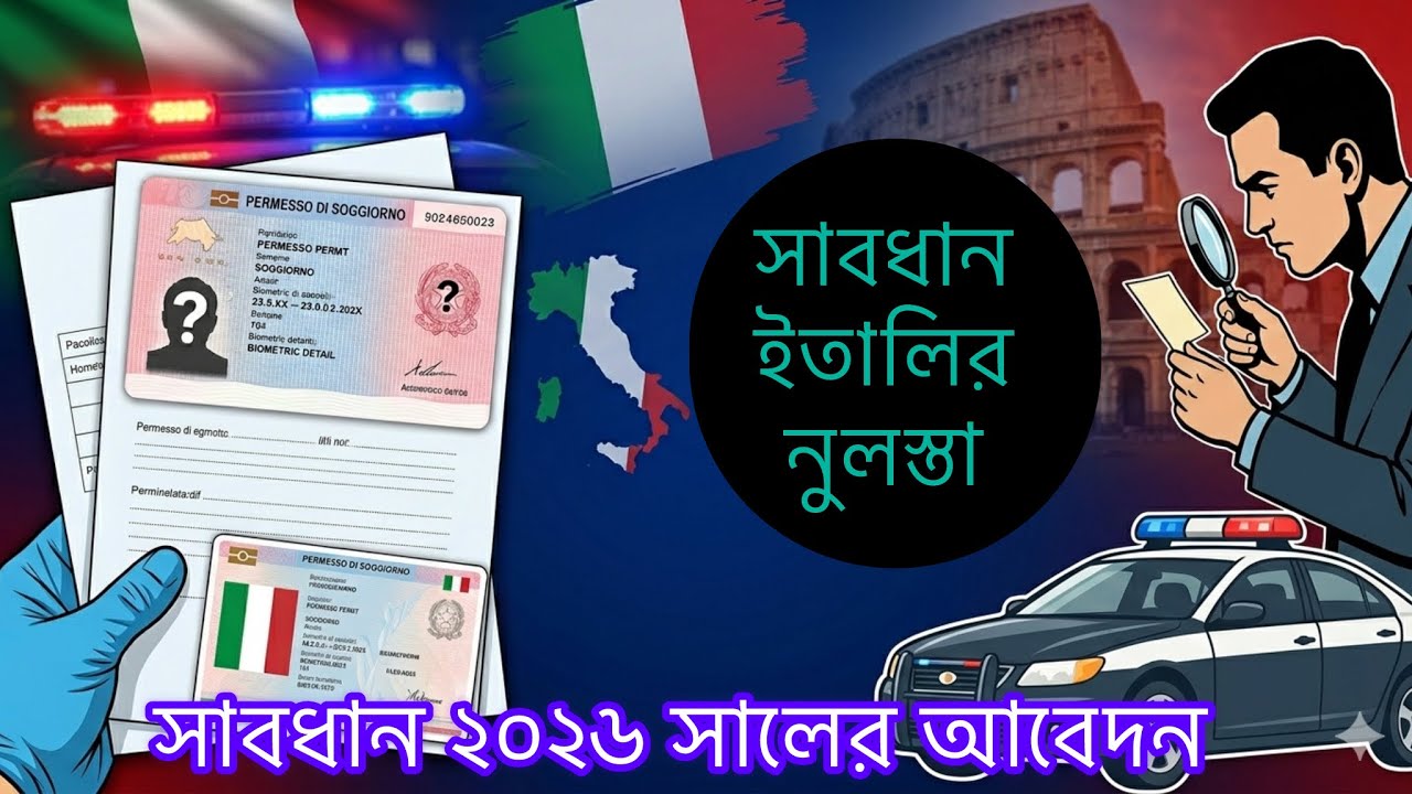 ইতালিতে ২০২৬ সালে আবেদন, আরও কোথায় নুলস্তা উঠছে - 