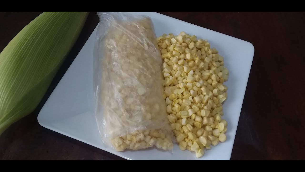 COMO CONGELAR MILHO VERDE. APRENDA E ECONOMIZE COM QUALIDADE