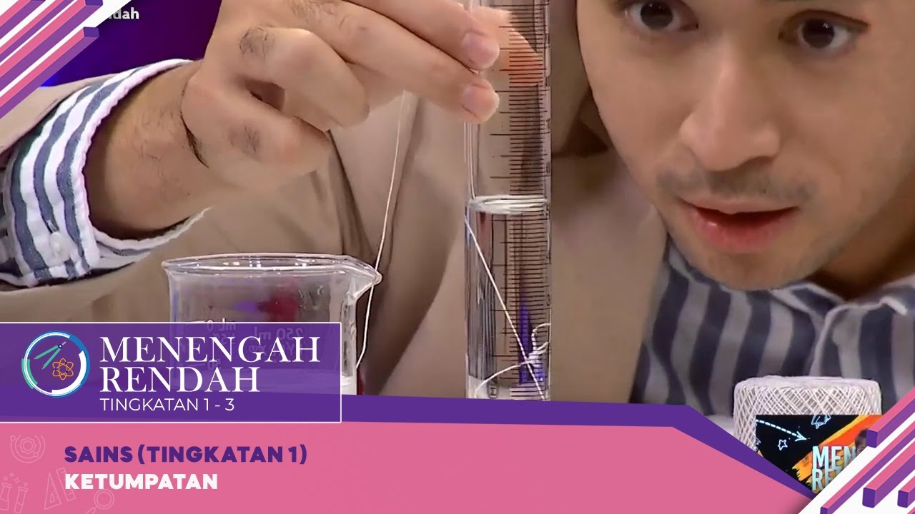 Menengah Rendah (2022) | Sains (Tingkatan 1): Ketumpatan
