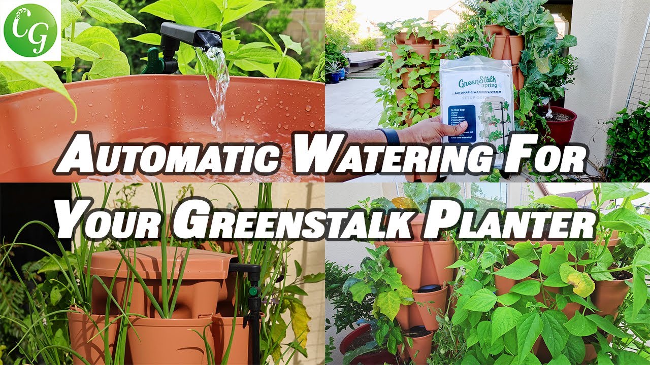 Автоматическая система полива для вертикального кашпо GreenStalk Garden