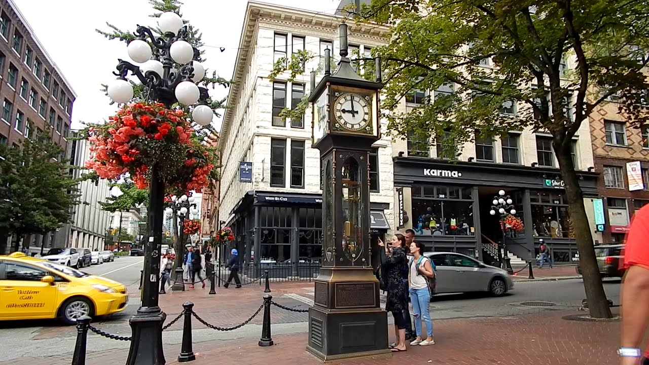 Vancouver Gastown STEAM CLOCK Sound