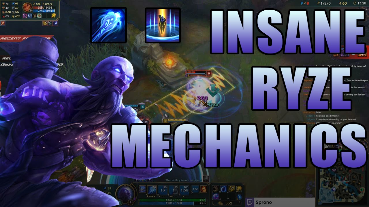 INSANE RYZE MECHANICS?? - Sprono