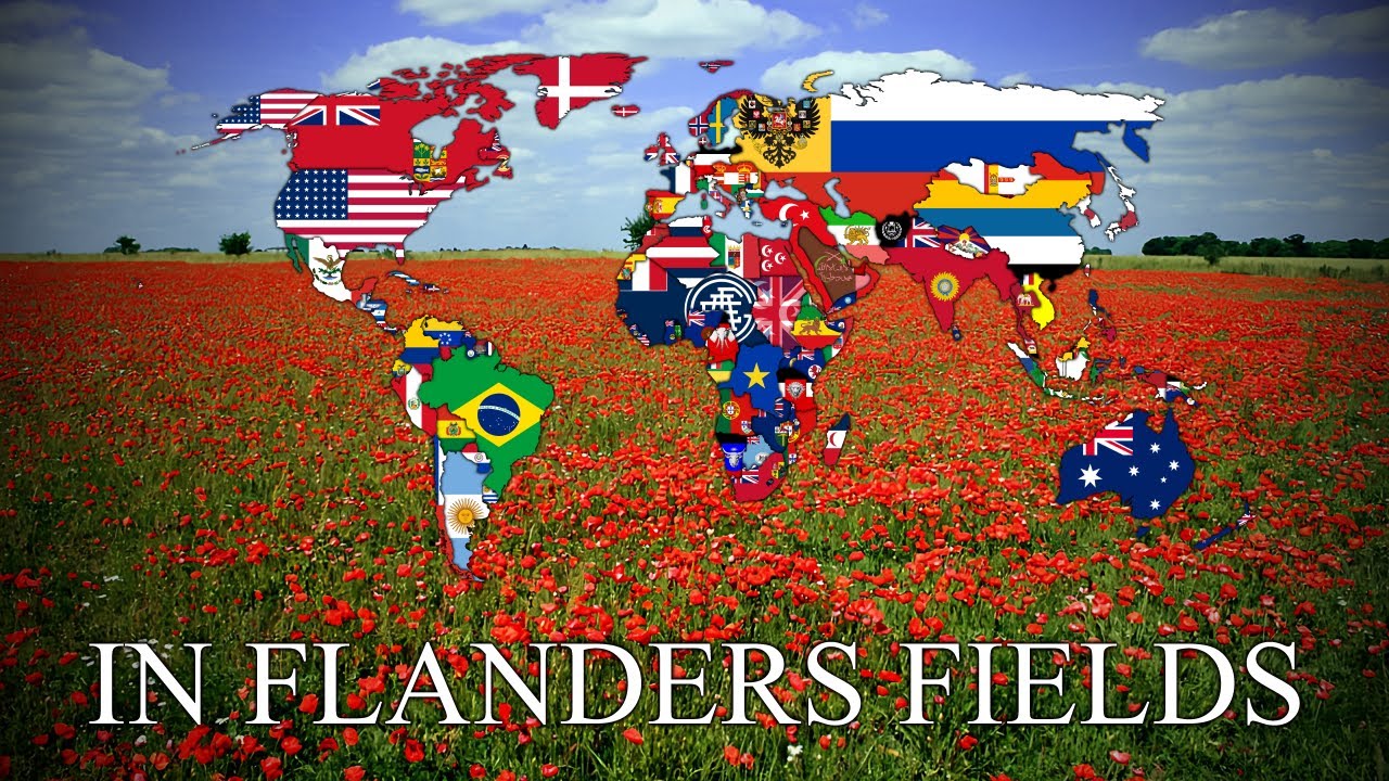 [4K] In Flanders Fields - Remembrance Day Song