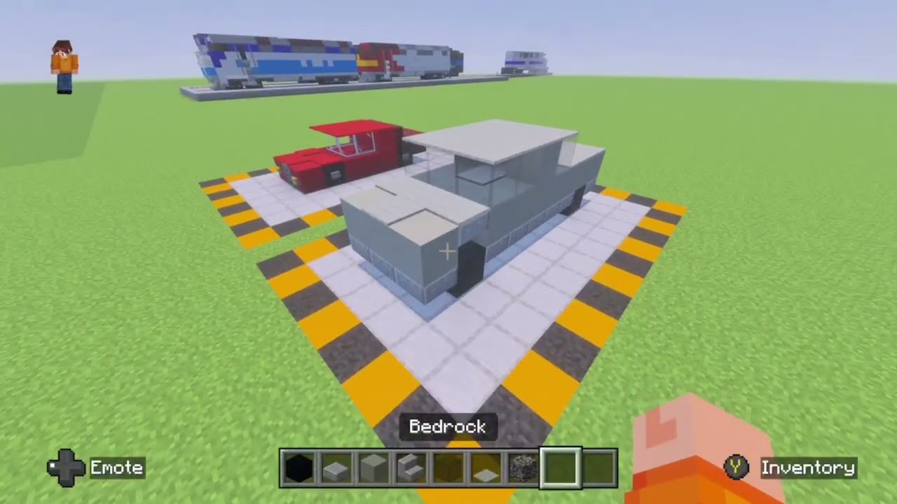 Minecraft Truck and Crossing gate tutorial