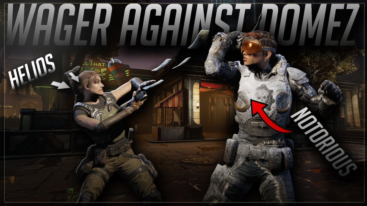 Gears 5 - I PLAYED DOMEZ IN A WAGER $$$ (COMPETITIVE MATCH)