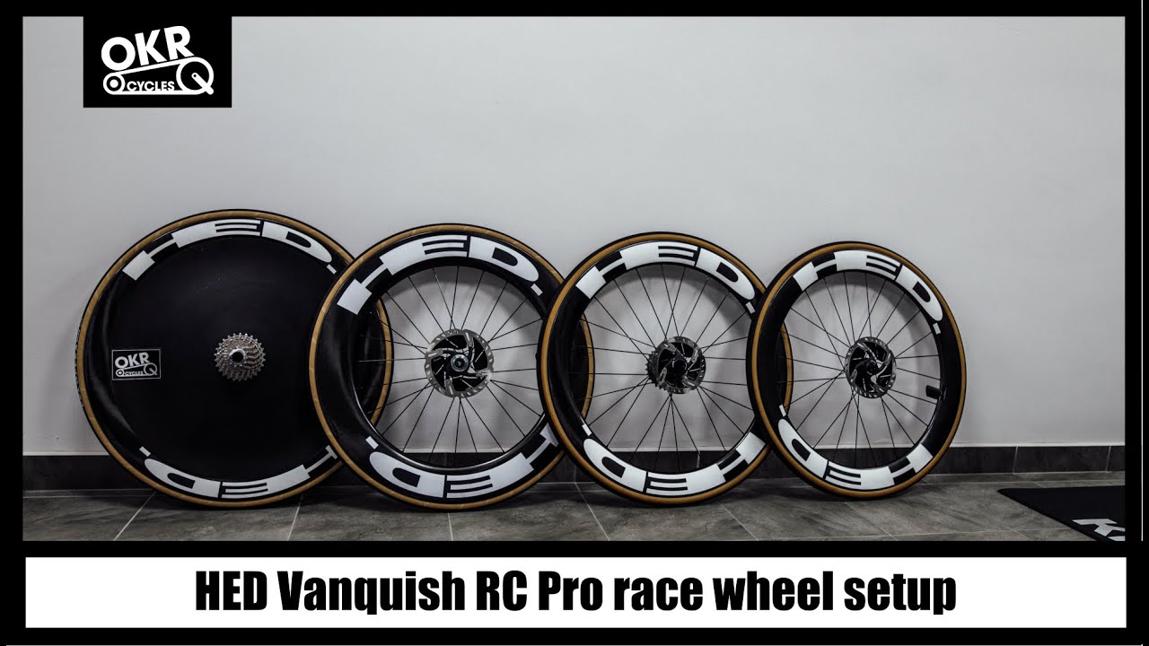 HED Vanquish RC Pro race wheel setup