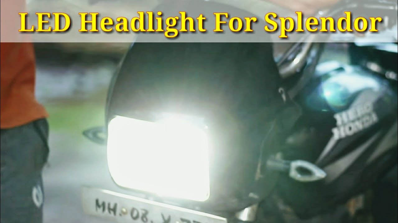 led headlight for herohonda Splendor