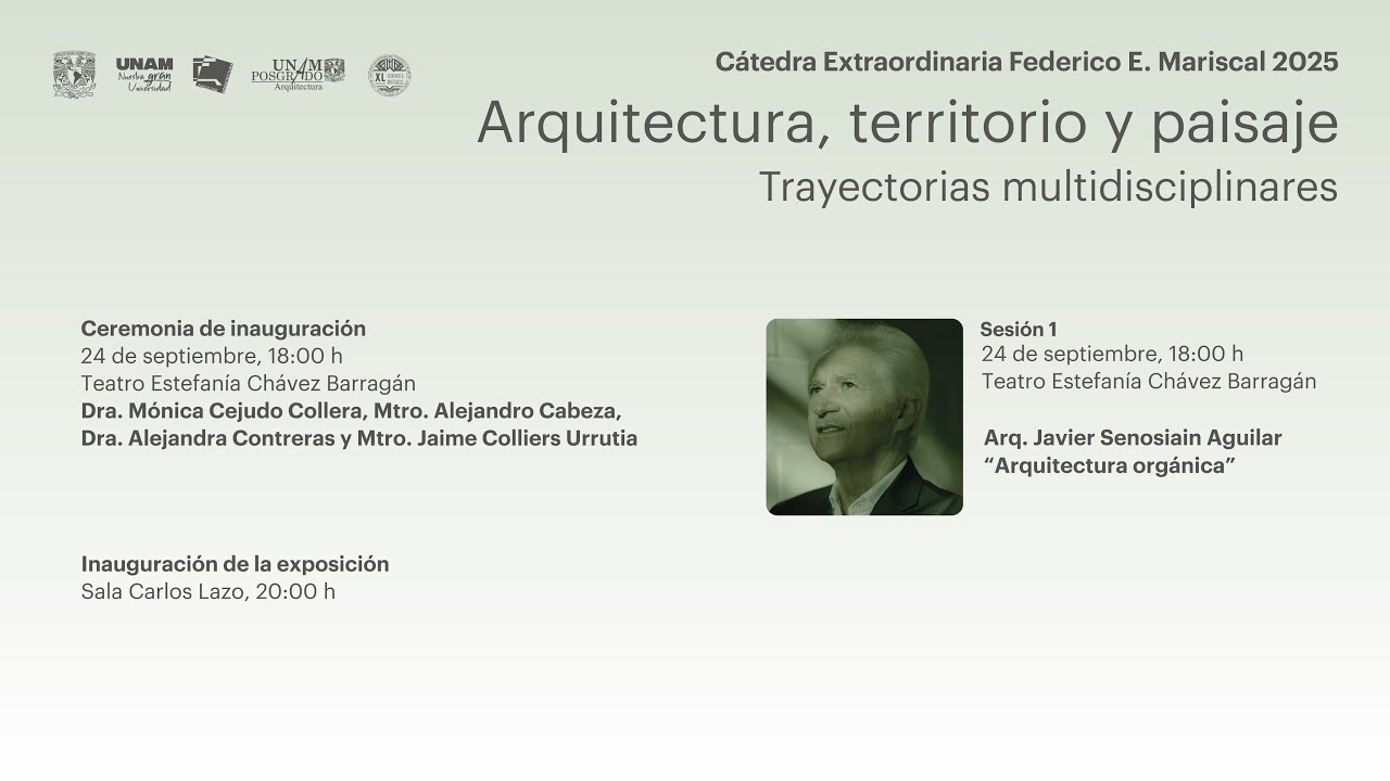 Cátedra Extraordinaria Federico E. Mariscal 2025