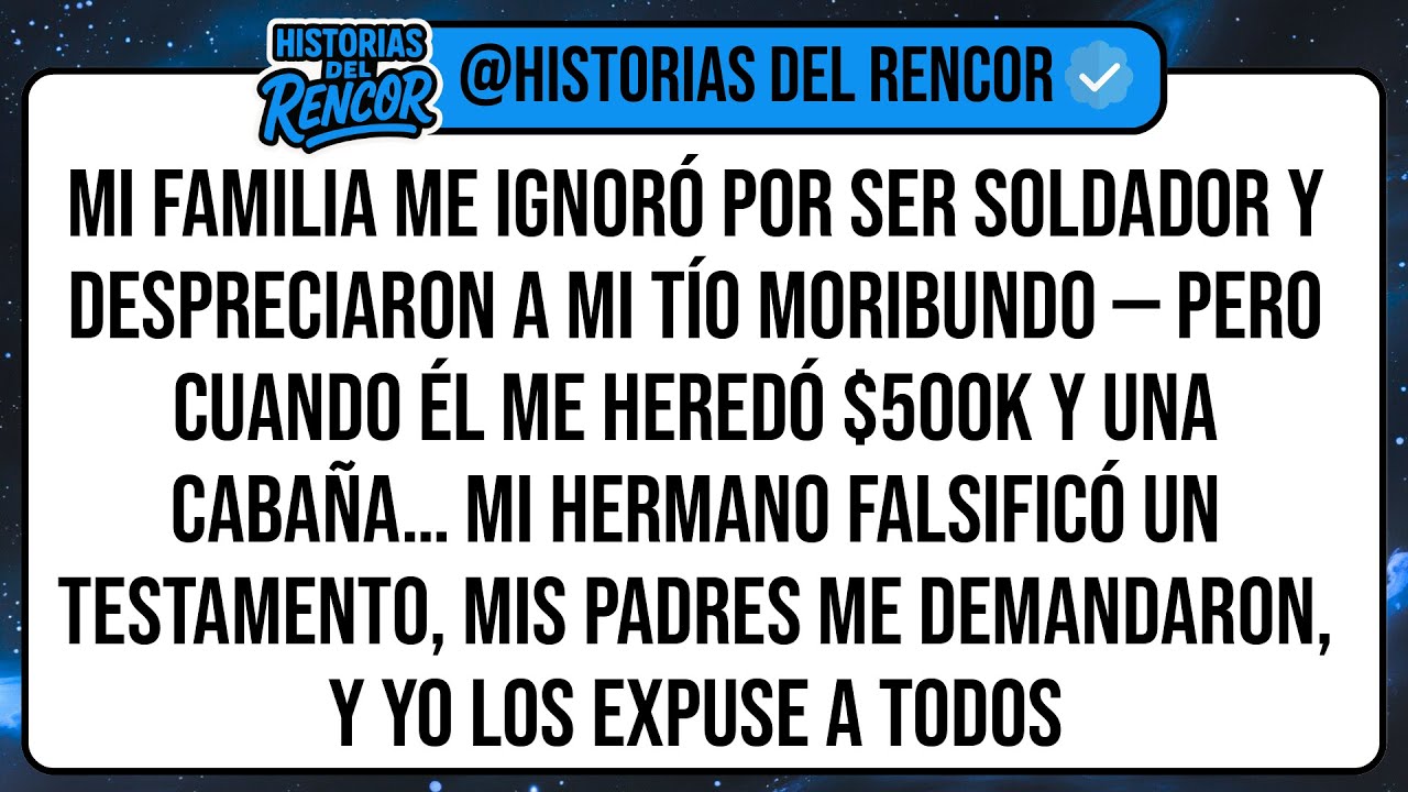 Mi Familia Me Ignoró Por Ser Soldador Y Despreciaron A Mi Tío Moribundo — Pero Cuando Él Me ...