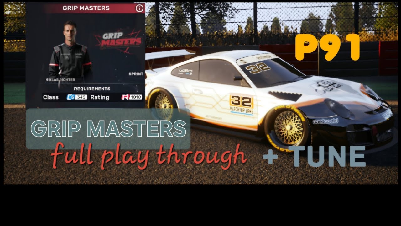Carx street  GRIP MASTERS CLUB full play through  + p91 tune V1.9.0