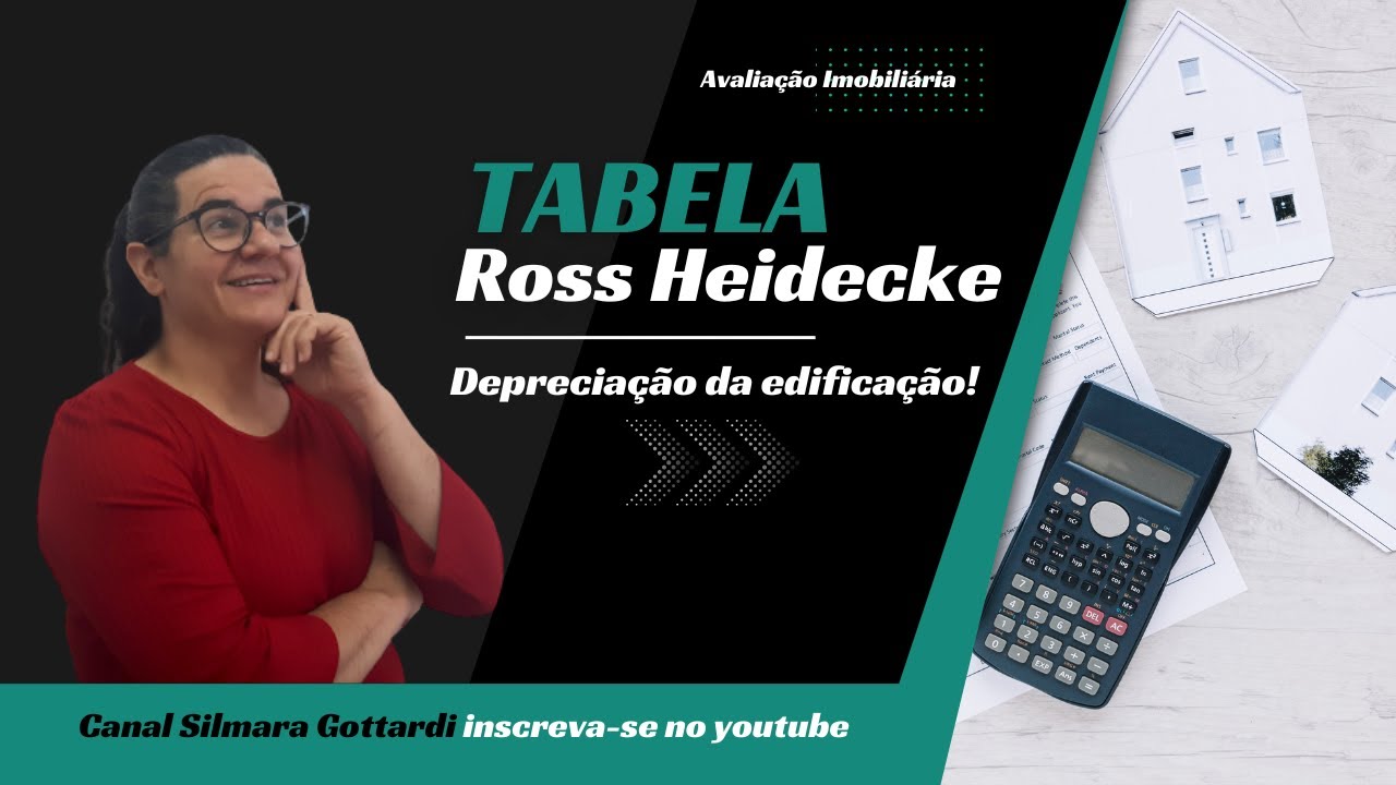 Como utilizar a tabela de Ross Heidecke.  Depreciação da edificação!