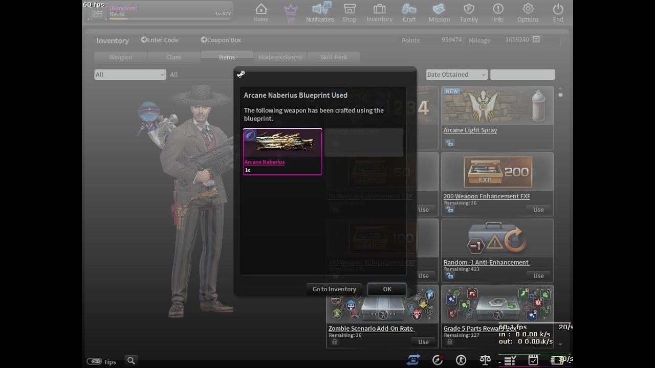 Counter Strike Nexon : Studio (CSN:S) Get & Review Arcane Naberius ( Naberius EX )