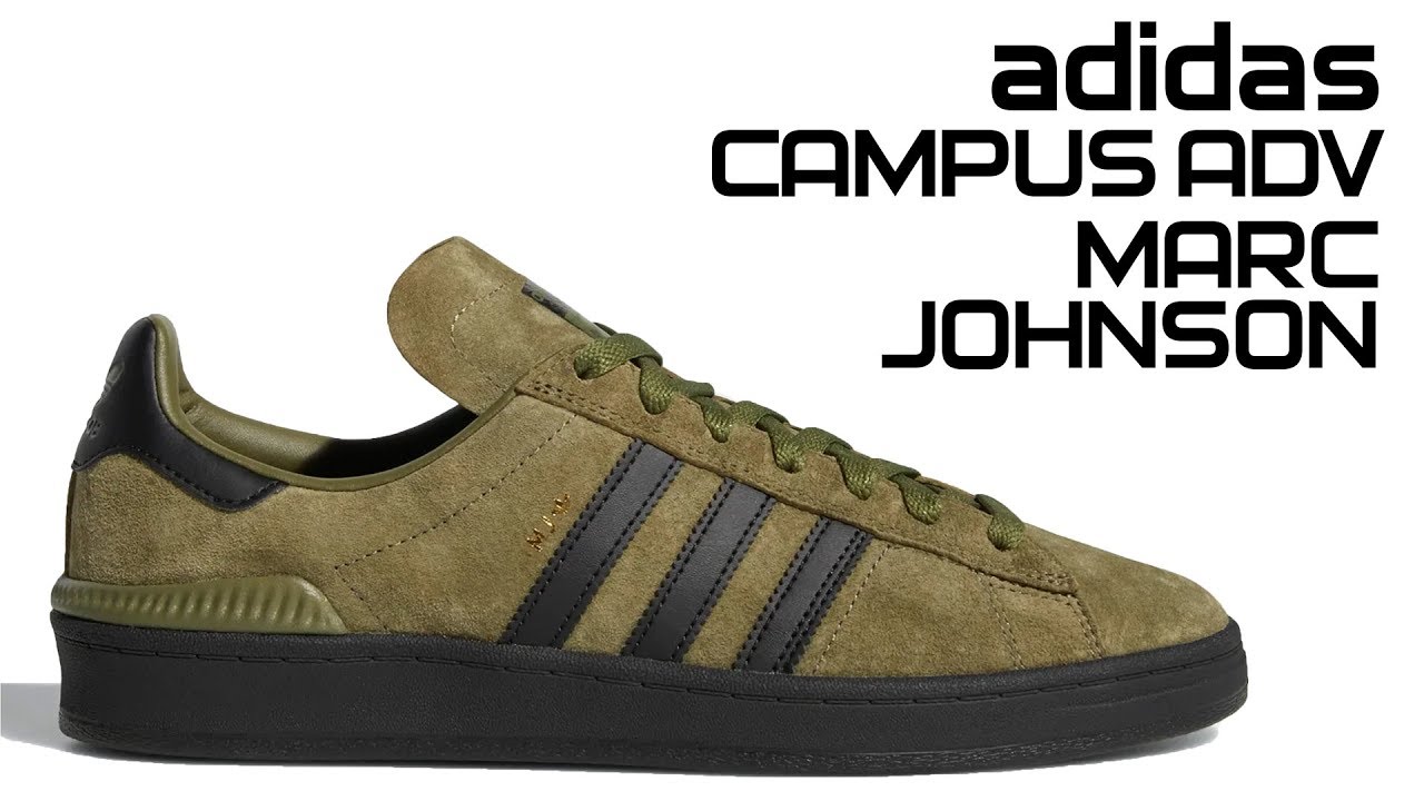 Обзор кед adidas Campus ADV Marc Johnson || B22717