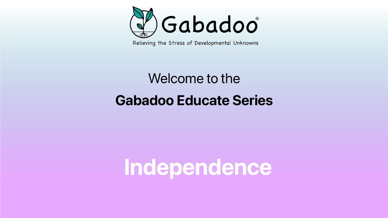 How to develop Independence skills in Children