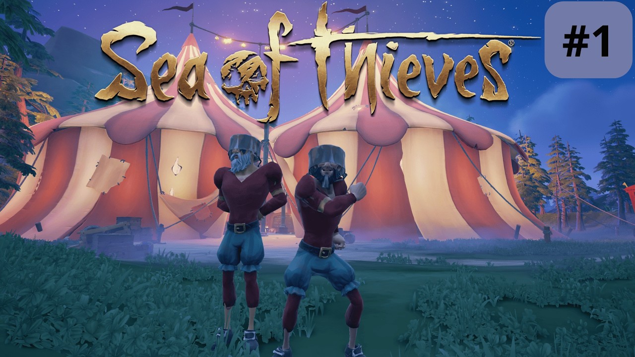 On lève l'ancre avec le camarade Eholat - Sea of thieves #1