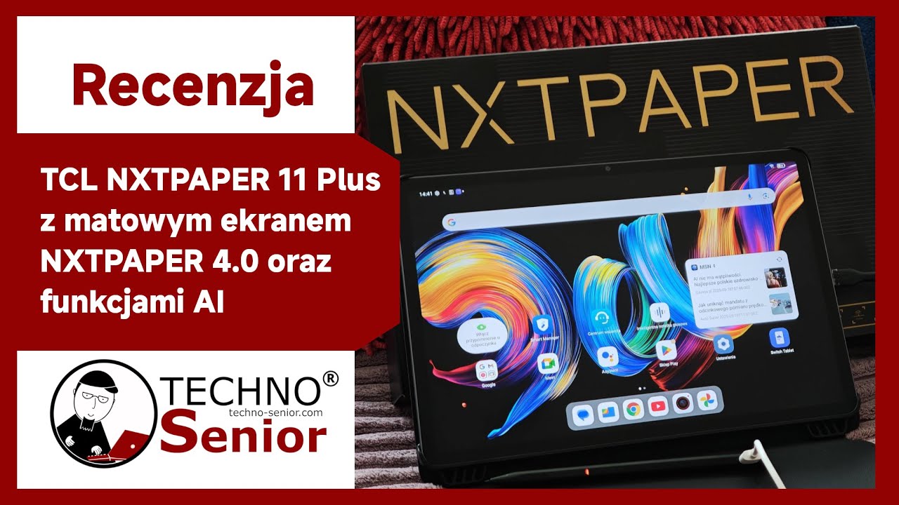 TCL NXTPAPER 11 Plus z matowym ekranem NXTPAPER 4.0 oraz funkcjami AI