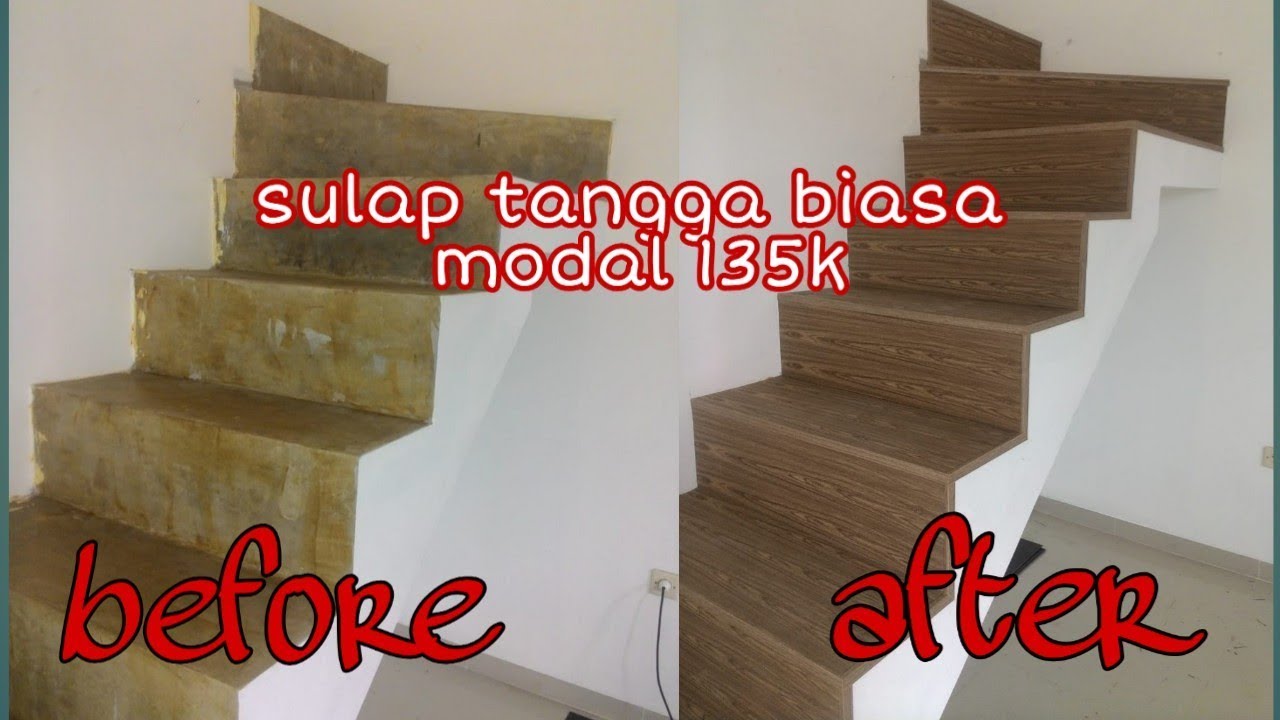 sulap tangga biasa jadi luar biasa cuma 130 ribu😮😮??