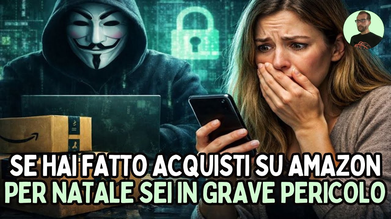 LO STANNO RICEVENDO TUTTI: É UN SMS CHE TI METTE IN PERICOLO SE HAI FATTO ACQUISTI AMAZON PER NATALE