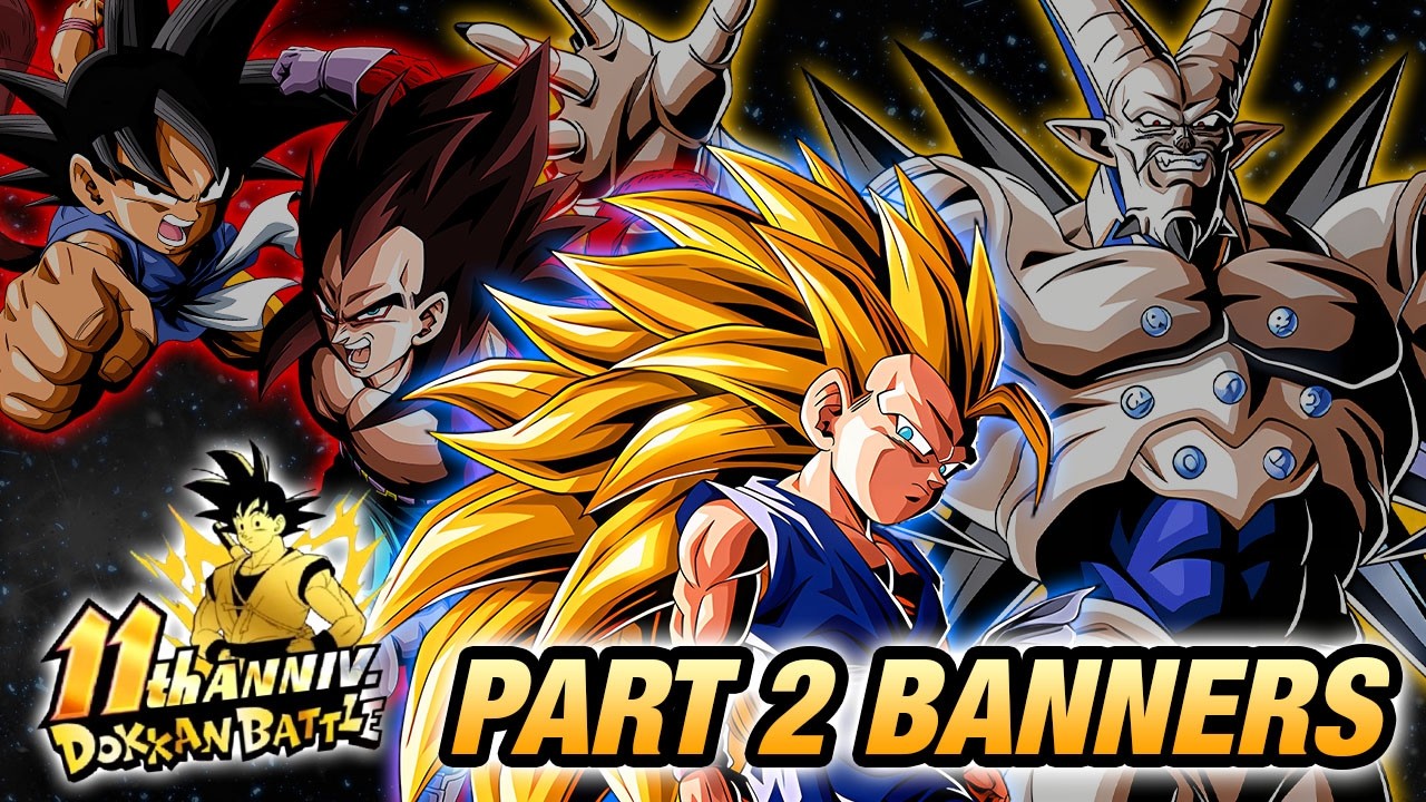 Who will be on the 11th Anniversary Part 2 Banners? (Dokkan Battle)