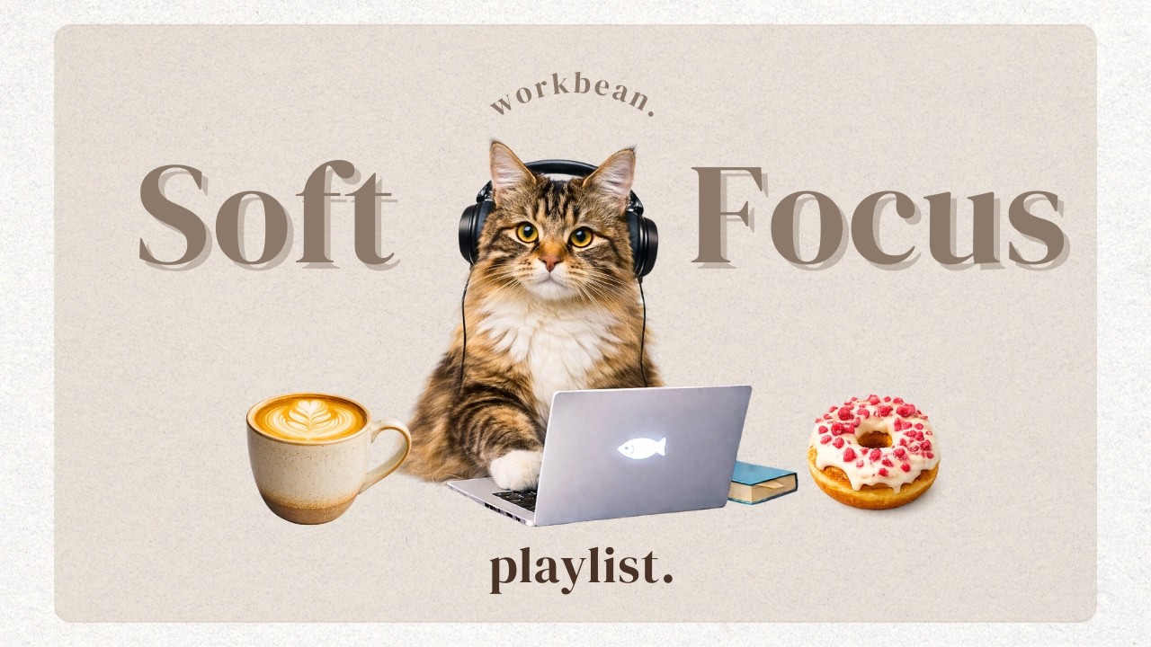 Deep Focus Lo-fi | Mindful desk session☕️ |  music for study & work [3H]
