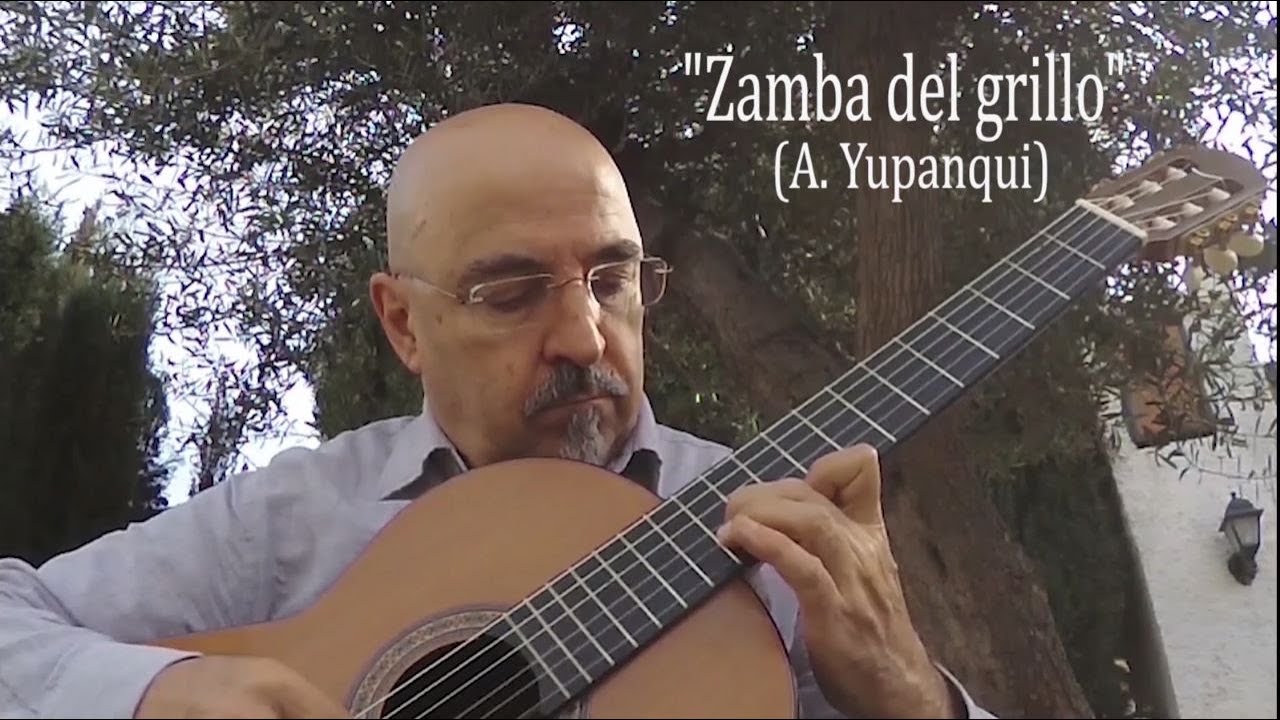 Andrés Pino (guitarra) Zamba del grillo. Atahualpa Yupanqui