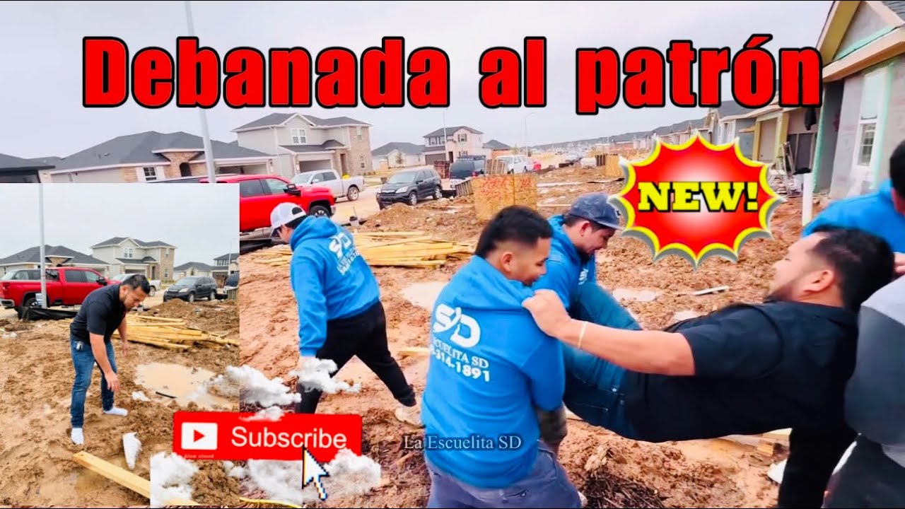 Debanada al patron con daños colaterales 😂😂🔥🔥🔥🔥
