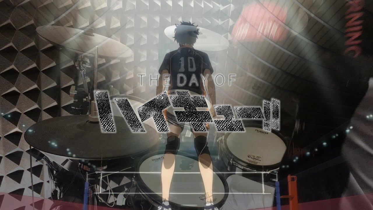 【ハイキュー!! OP1 Full】Haikyuu!! - SPYAIR 『イマジネーション』を叩いてみた - imagination - Drum Cover