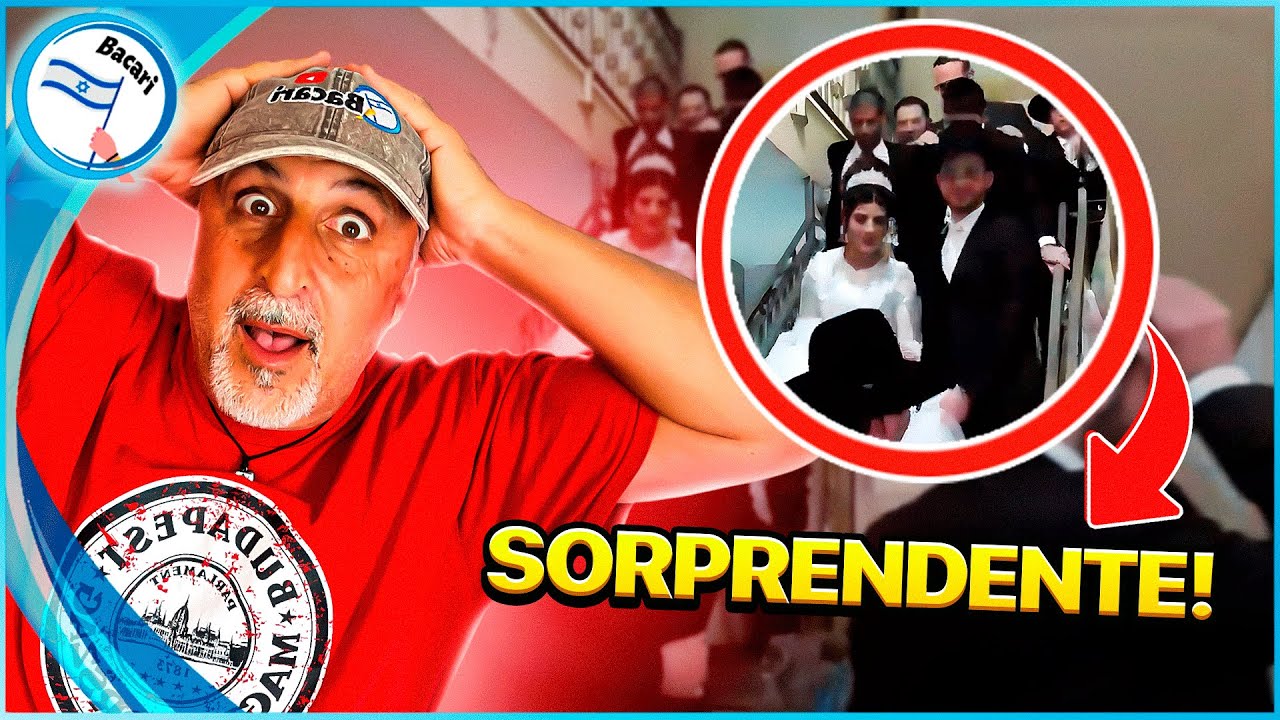 Festejo Ortodoxo Judio luego del primer contacto fisico de la pareja