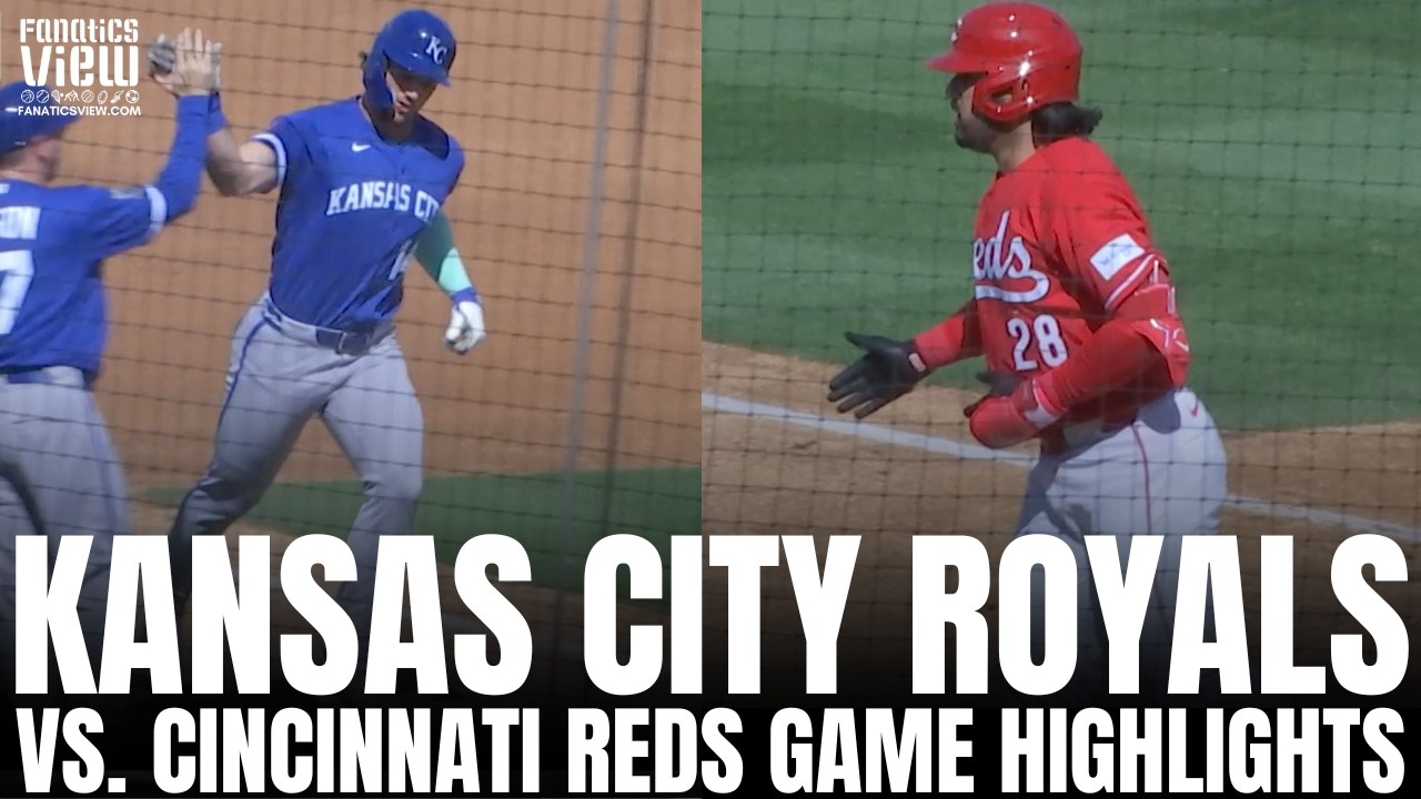 Kansas City Royals vs. Cincinnati Reds 2026 Game Highlights | Jac Caglianone & Eugenio Suarez HR's