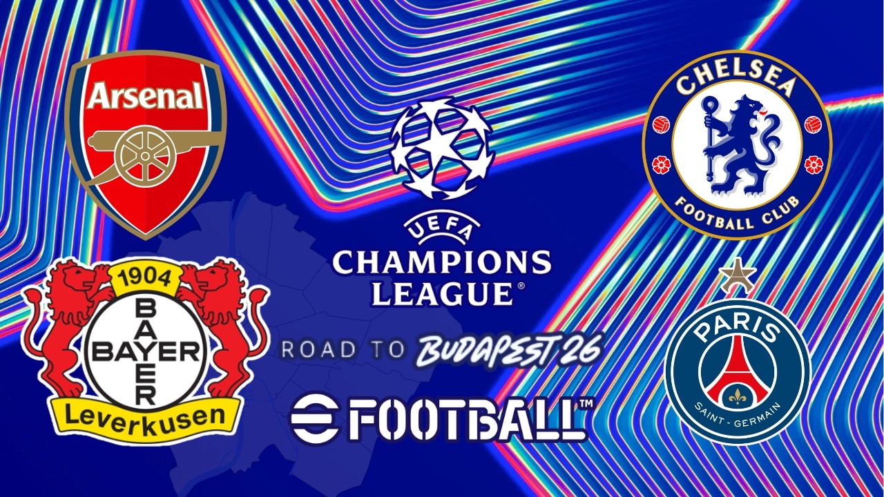 Simulation Live #77 - eFootball - UEFA Champions League ROAD TO BUDAPEST 26 - Round of 16