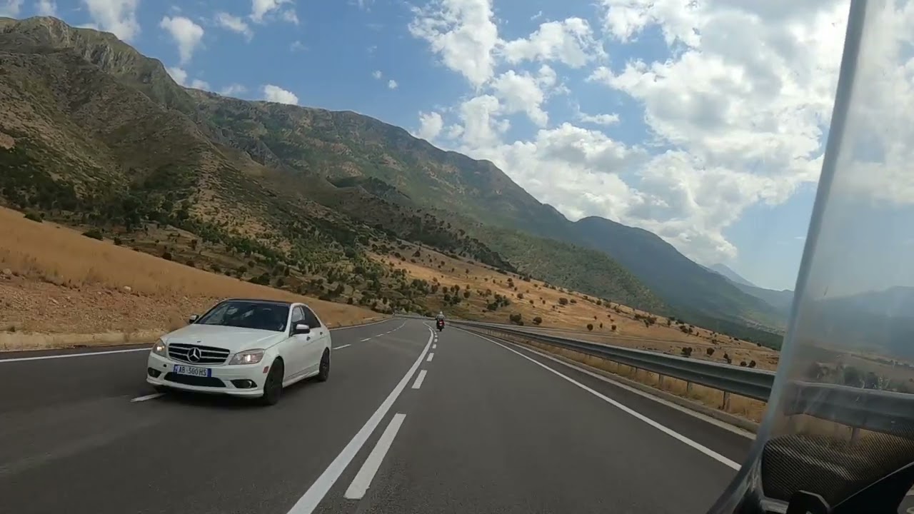 Albania SH8 Logara pass part 1, 07 09 24