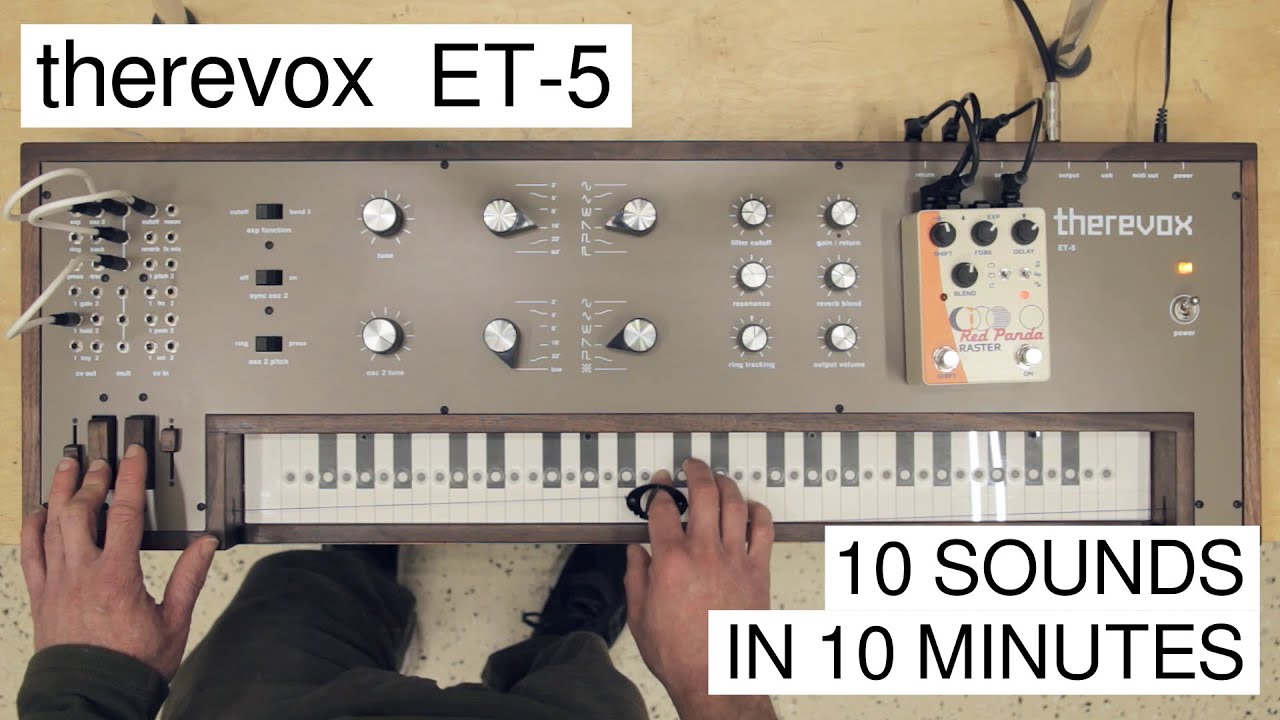 Therevox ET-5 - Ten Sounds in Ten Minutes