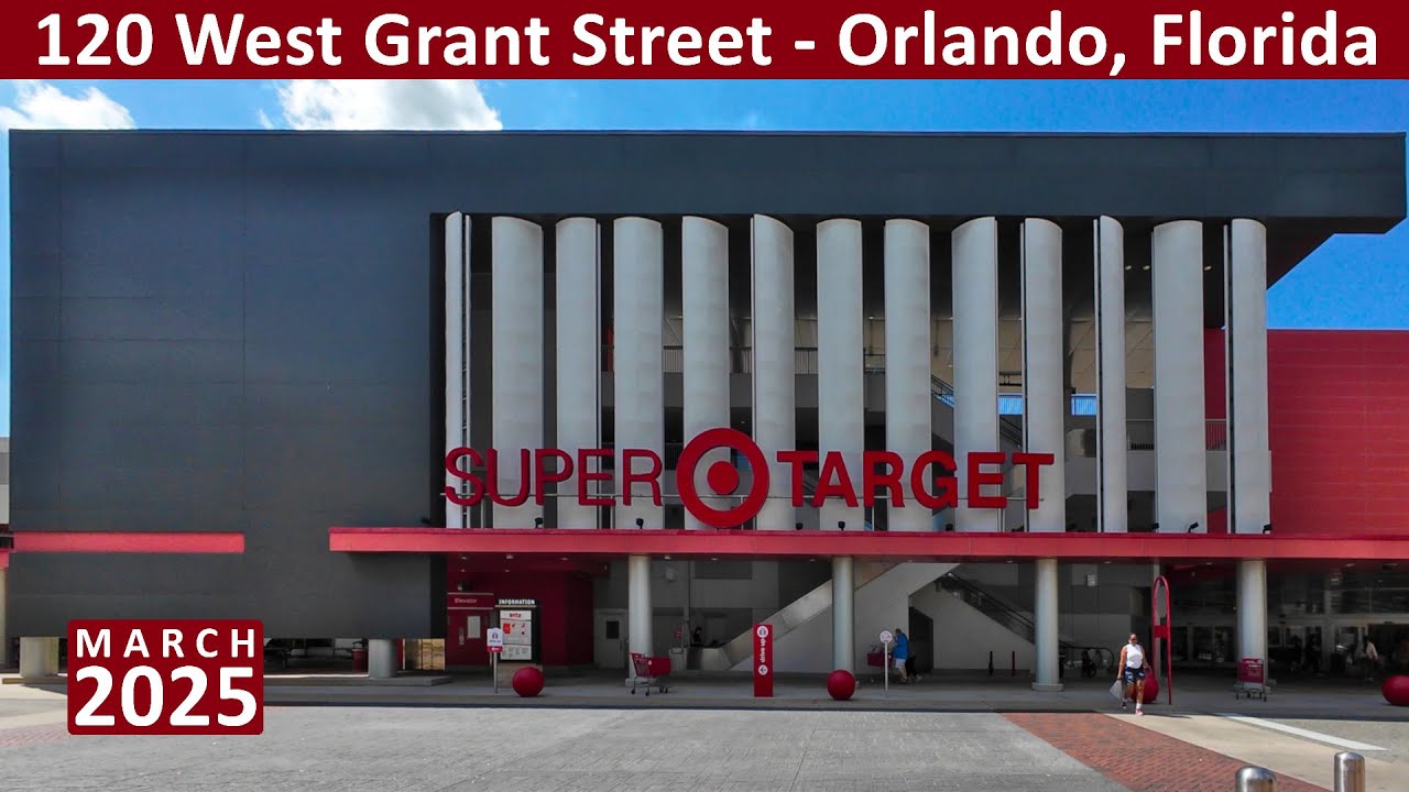 Target in Orlando Florida at 120 W Grant Street - SoDo Shopping Super Target Store 2376
