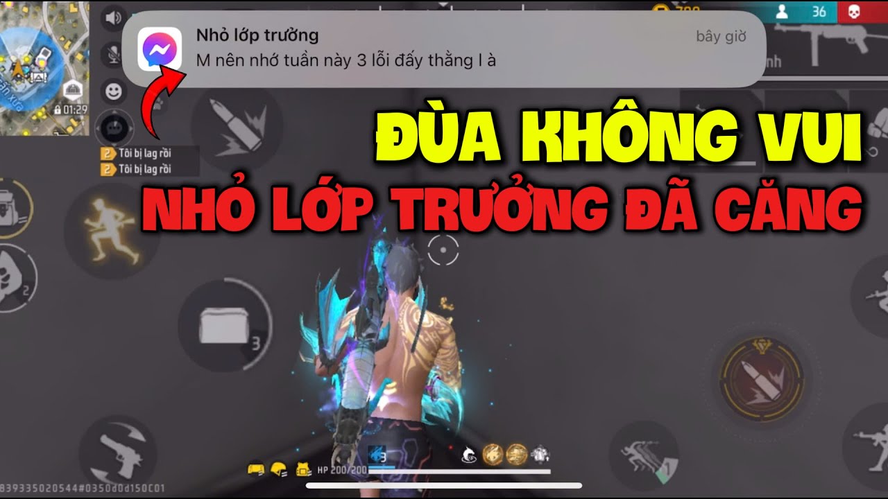 [FreeFire] Chơi Nguu Troll Nhỏ Lớp Trưởng Và Cái Kết...|Kan GM
