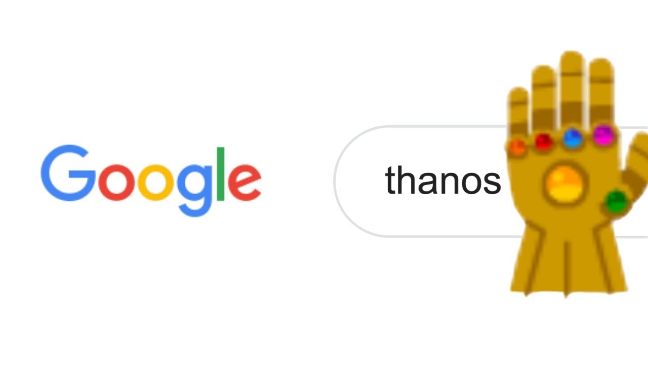 Google 'Thanos' Easter Egg