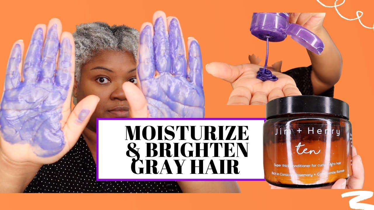 BRIGHTEN & MOISTURIZE your GRAY HAIR | My Favorite Deep & Leave-In Conditioners 2025