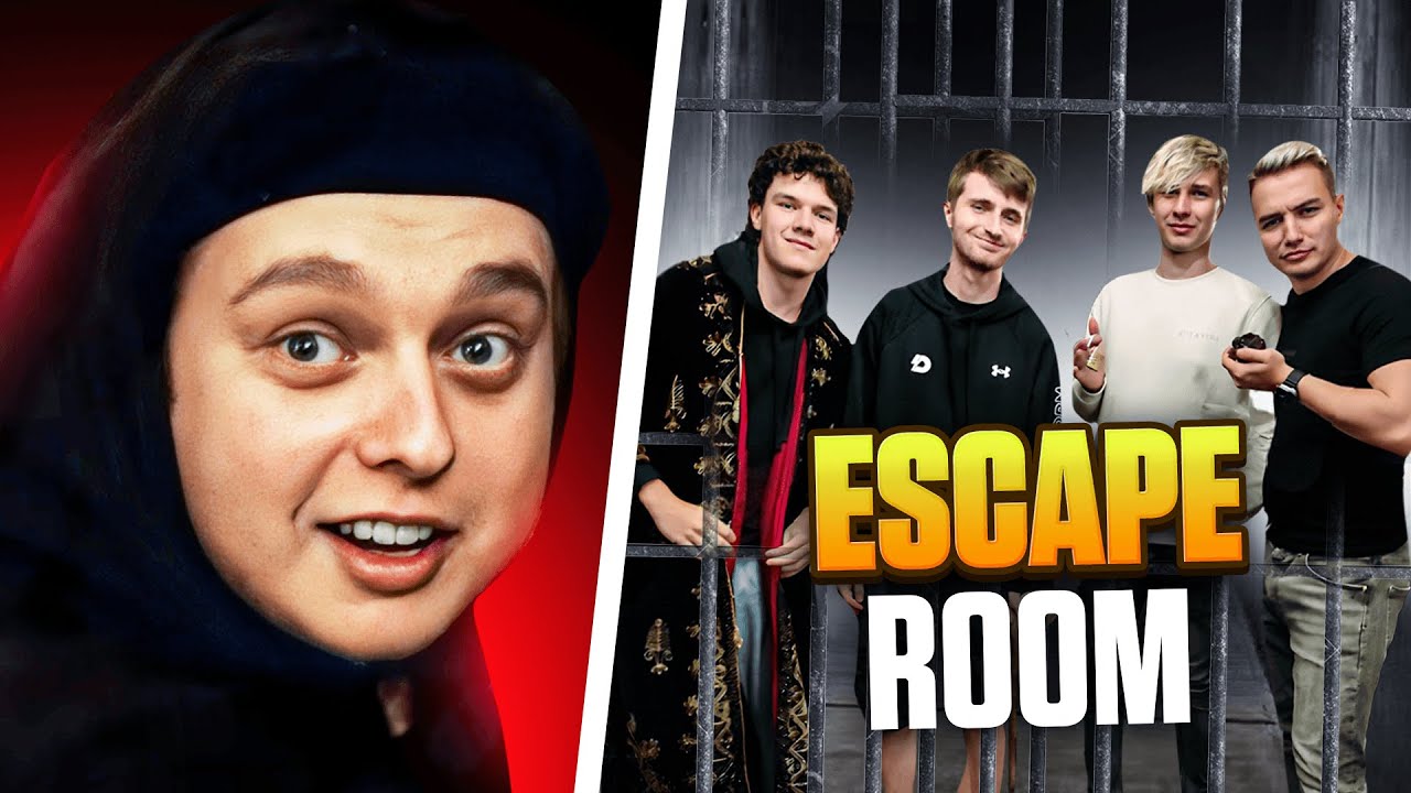 INFLUENCEŘI A PROFI HRÁČI VS ÚNIKOVKA 🕸 /w @Morryeej @tady_lukas @Cuky2222 @BowTeaG