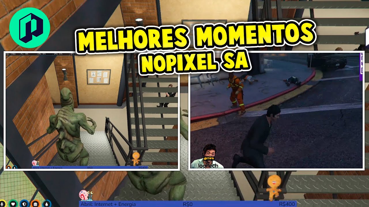 INVASÃO ALIENÍGINA NA DP - MELHORES MOMENTOS NOPIXEL SA