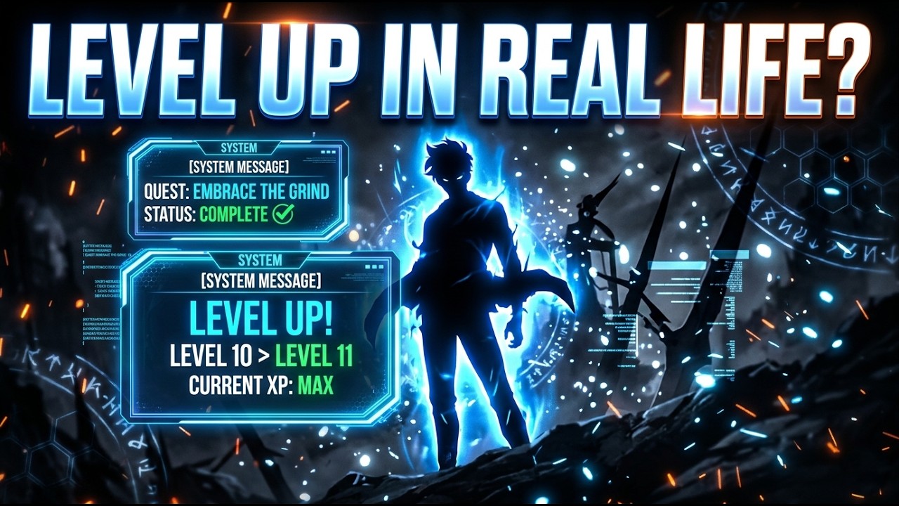 What If Life Had a System Like Solo Leveling? (I Built an App for This)