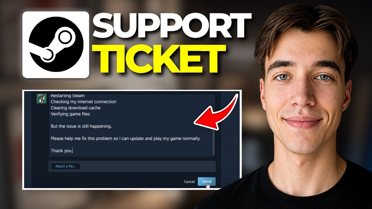How to Open a Steam Support Ticket | Tutorial 2026
